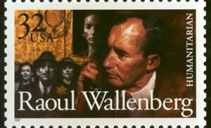 The U.S. Postal Service issued April 24 a stamp commemoration World War II hero Raoul Wallenberg. The stamp was unveiled at the U.S. Holocaust Memorial Museum in honor of the Swedish diplomat who helped save tens of thousands of Jews from Nazi death camps, primarily by issuing safe passes and creating safe houses. USA STAMP