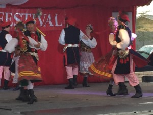 Polish dancers at the 2016 Polish Festival in Phoenix Arizona