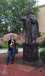 ppjpii statue and me in the rain 2