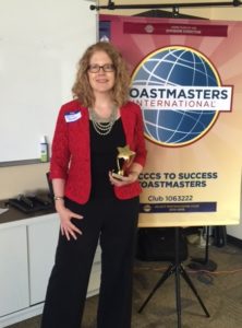 Toastmasters trophy