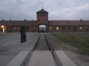 Entrance to Birkenau