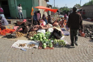 Street Vendor in Ethiopia
