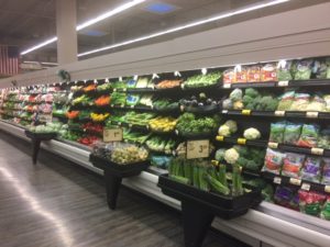 Produce in nearby grocery store