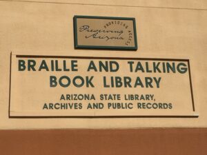 Arizona braille and Talking Book Library