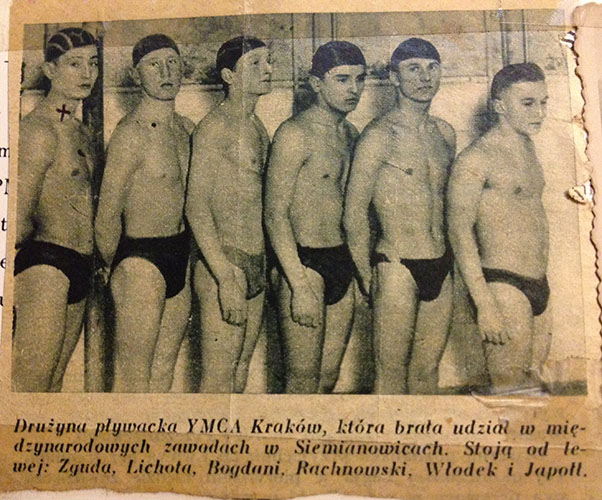 Zguda Polish Swimmer article