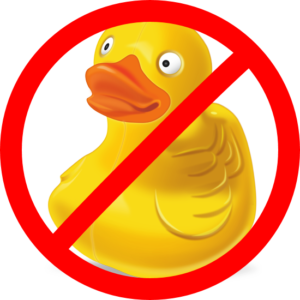 No Ducks allowed