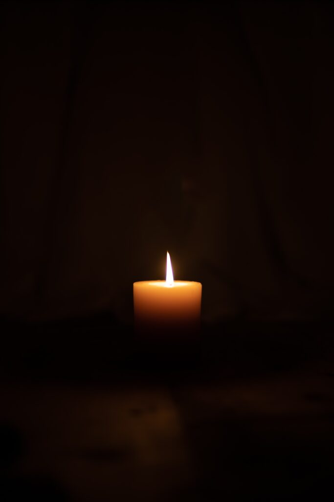 candle, symbol of season of lights